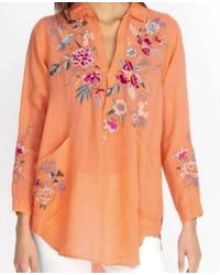 Johnny Was - Miro Henley Tunic - Lyst