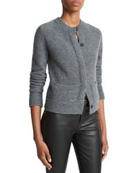 Vince - Shrunken Boiled Cashmere Jacket - Lyst