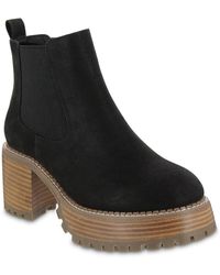 MIA - Alejandro Faux Leather Pull On Chelsea Boots - Lyst