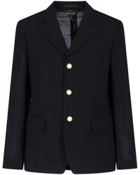 Comme des Garçons - Tailored Single-Breasted Blazer Jacket - Lyst