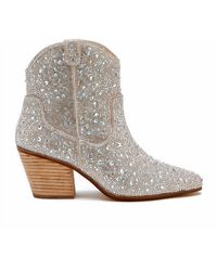 Matisse - Harlow Rhinestone Bootie - Lyst