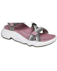 Aetrex - Marz Adjustable Cross Strap Sandals - Lyst