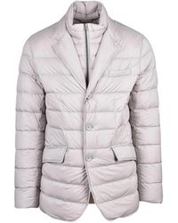 Herno - Light Quilted Polyamide Down Jacket - Lyst