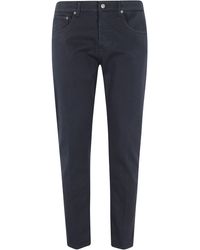 Dondup - Dian Cotton-Blend Slim Straight-Leg Jeans - Lyst