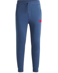 HUGO - Doak Closed Hem Jogging Bottoms - Lyst