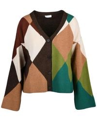 Ballantyne - Wool Button Cardigan - Lyst