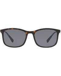 Prada Linea Rossa - 01ts Rectangle Polarized Sunglasses - Lyst