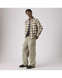 Levi's - 578 Baggy Jeans Denim Cotton Cargo Pockets Zip Fly Jax1475 - Lyst