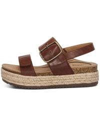 Aetrex - Vania Arch Support Platform Sandal - Lyst