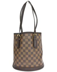 Louis Vuitton - Bucket Canvas Tote Bag (pre-owned) - Lyst