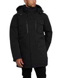 Pajar - Crispin Parka With Removable Hood And Fur Trim - Lyst
