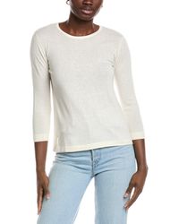 Forte - Coastal Silk & Cashmere-Blend Sweater - Lyst
