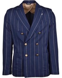 Berry & Brian - Double-Breasted Jacket - Lyst