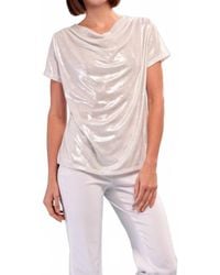 Insight - Metallic Blouse - Lyst