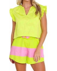 Alden Adair - Gigi V-Neck Top - Lyst