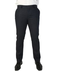 Paul Andrew - Oscar Wool Blend Trousers Tweed Casual Formal Pants - Lyst