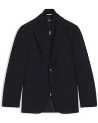 BOSS - Slim-Fit Jacket With Integrated Vest - Lyst