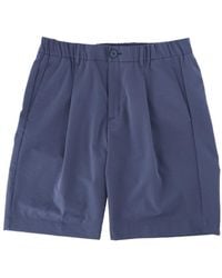 Herno - Textured Elastic Waistband Tailored Shorts - Lyst