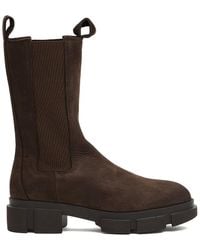 COPENHAGEN - Chocolate Suede Chelsea Boots - Lyst