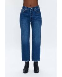 Pistola - Charlie High Rise Classic Straight Ankle Jean - Lyst