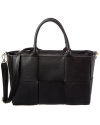 Isabella Rossetti - Isabel Hand-Woven Leather Tote - Lyst