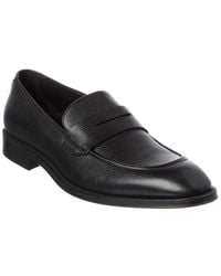 BOSS - Derrek Leather Loafer - Lyst