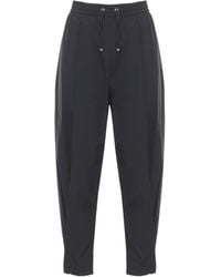 Herno - Stretch Tech Fabric Straight-Leg Pants - Lyst