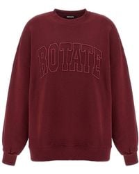ROTATE BIRGER CHRISTENSEN - Heavy Sweat' Sweatshirt - Lyst
