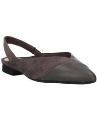 Bella Vita - Faux Leather Pointed Toe Slingback Heels - Lyst