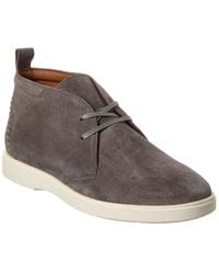 Aquatalia - Florian Suede Sneaker - Lyst