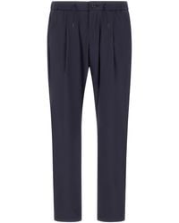 Herno - Tailored Trousers With Streamlined Silhouette - Lyst