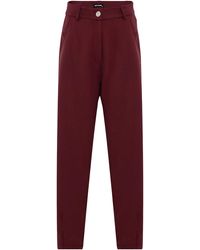 Nocturne - Pleated Slouchy Pants - Lyst