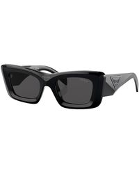 Prada - Pr 13zs 1ab5s0 50mm Cat-eye Sunglasses - Lyst