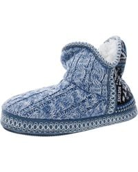 Muk Luks - Ankle Faux Fur Bootie Slippers - Lyst