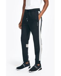 Nautica - Sustainably Crafted Side-stripe Colorblock jogger - Lyst