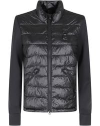 Blauer - Haskel Mandarin Collar Zippered Polyamide Down Jacket - Lyst
