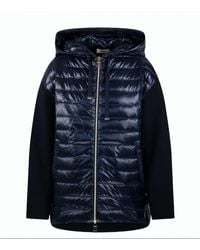 Herno - Quilted Cotton Nylon Hooded Down Jacket - Lyst