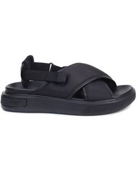 Bally - Jodye Crossover-Straps Flat Sandals, Brand Size 37 Us - Lyst