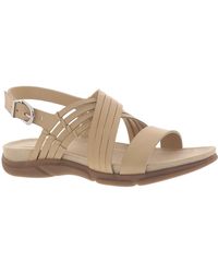 Easy Spirit - Marlis Leather Padded Sole Slingback Sandals - Lyst