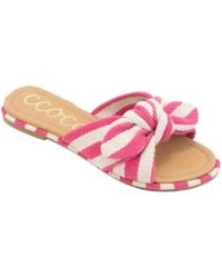 Ccocci - Knotted Bow Sandals - Lyst