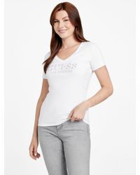 Guess - Eco Salsa Logo Tee - Lyst