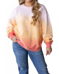 MOON RYDER - Corded Crew Neck Sweatshirt - Lyst