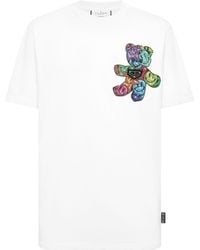 Philipp Plein - Round Neck T-Shirt Teddy Balloon - Lyst