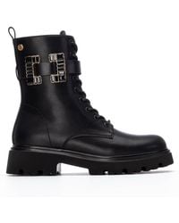 Xti - Combat Booties By - Lyst