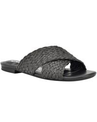 Calvin Klein - June2 Slip On Flat Slide Sandals - Lyst