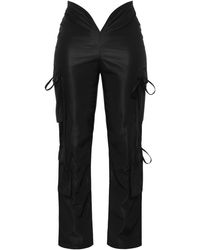 TRUEDAMES - V Cut Cargo Pants - Lyst