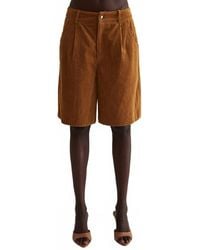 Crescent - Corduroy Bermuda Shorts - Lyst