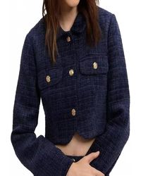 Thml - Tweed Cropped Jacket - Lyst