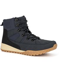 Reserved Footwear - Faux Leather Duck Toe Hiking Boots - Lyst