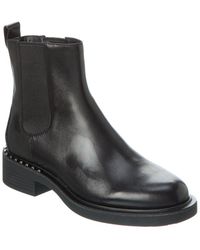 Ash - Fancy Leather Bootie - Lyst